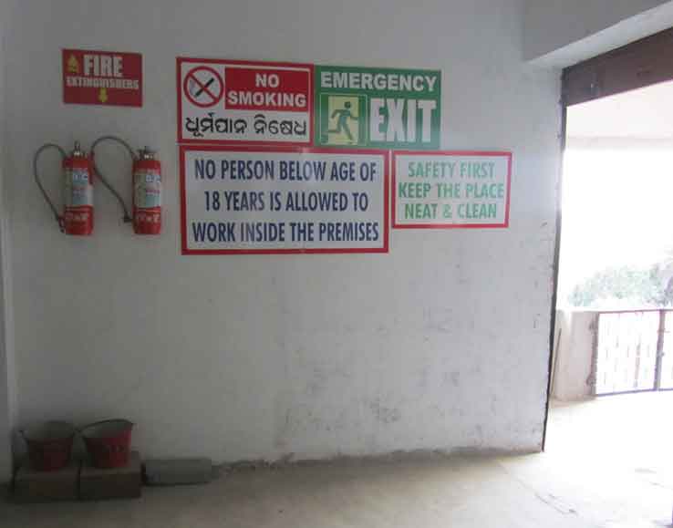 Use of Paint for Demarcation in Needs India