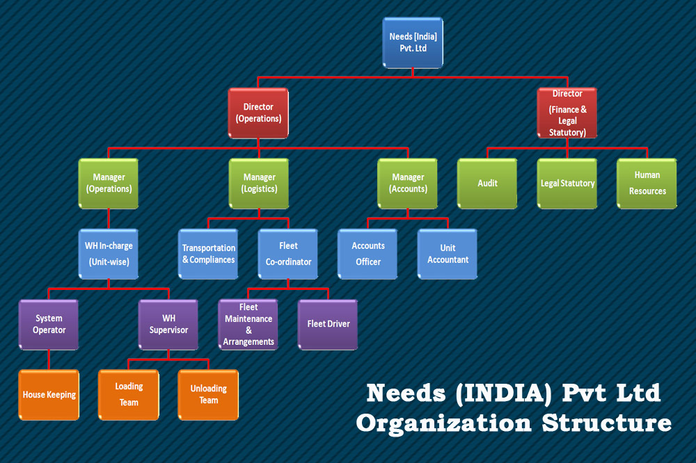 Organization Structure of Needs India